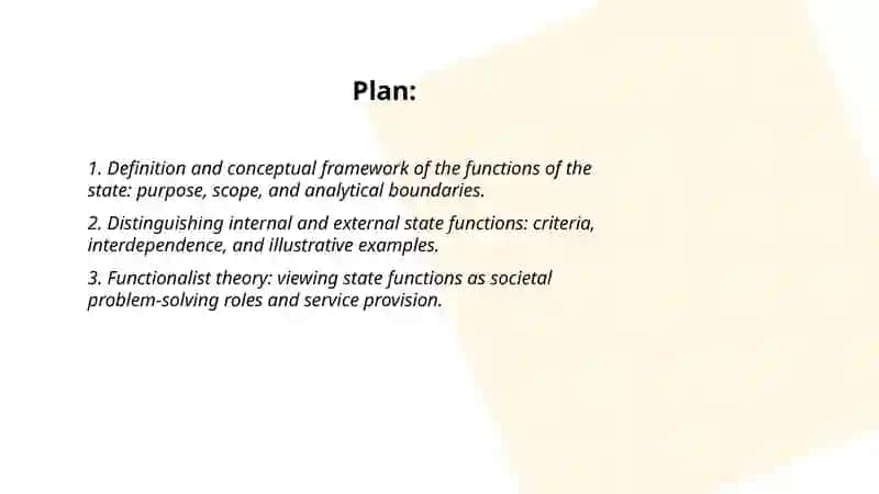 THE FUNCTIONS OF THE STATE 2