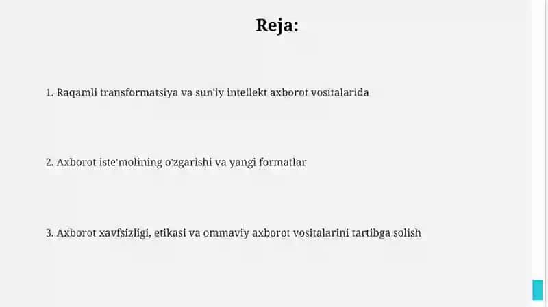 Raqamli transformatsiya va axborot vositalarining kelajagi 2