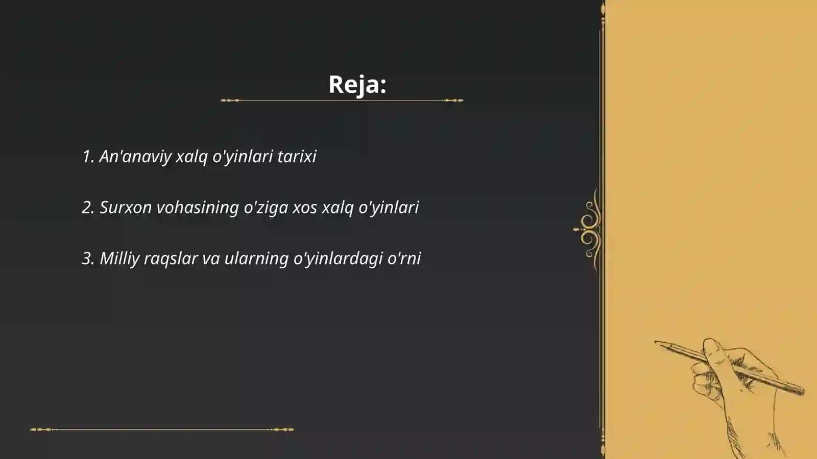 Surxon vohasida ananaviy xalq o‘yinlari 2
