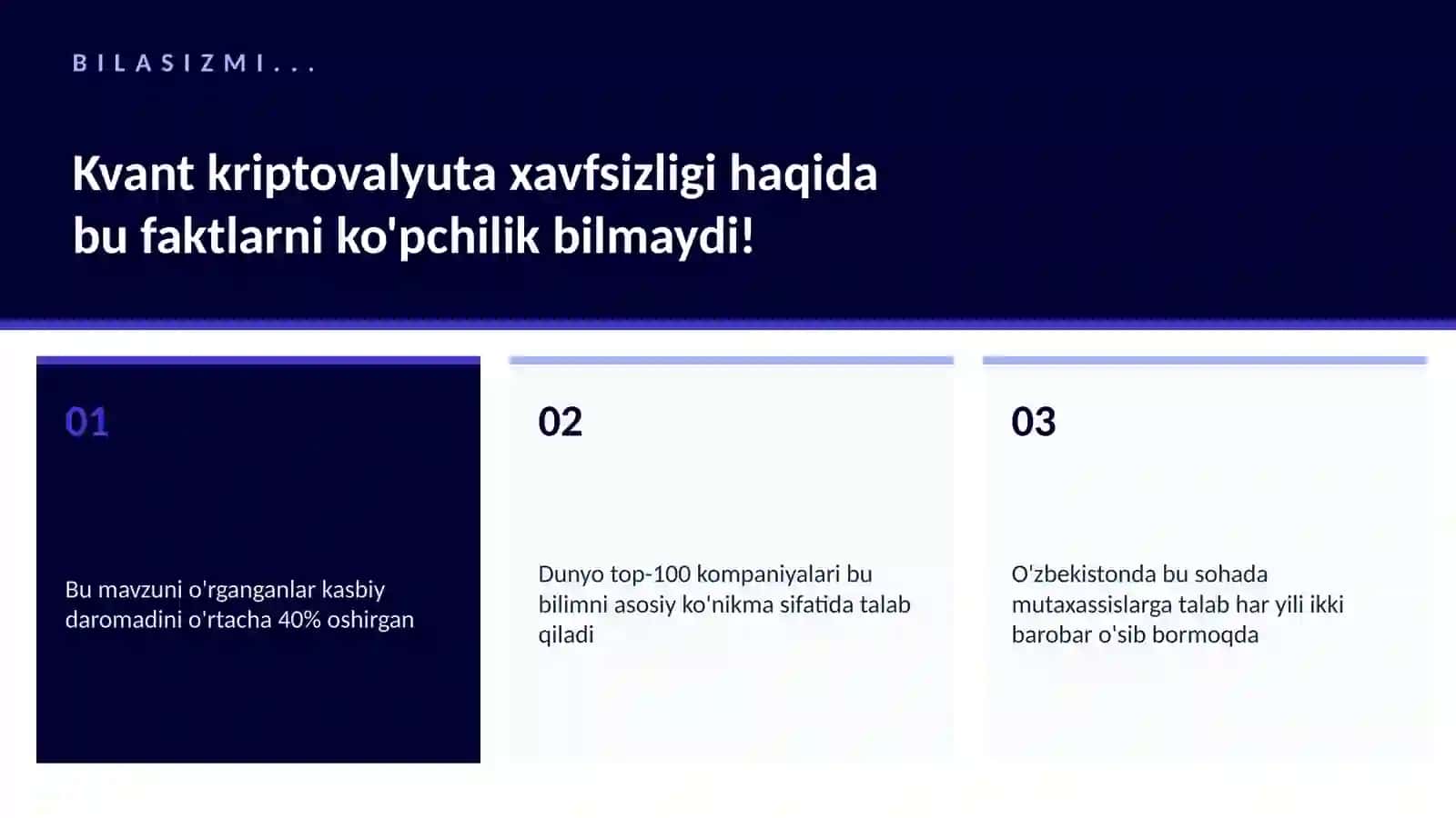 Kvant kriptovalyuta xavfsizligi 2