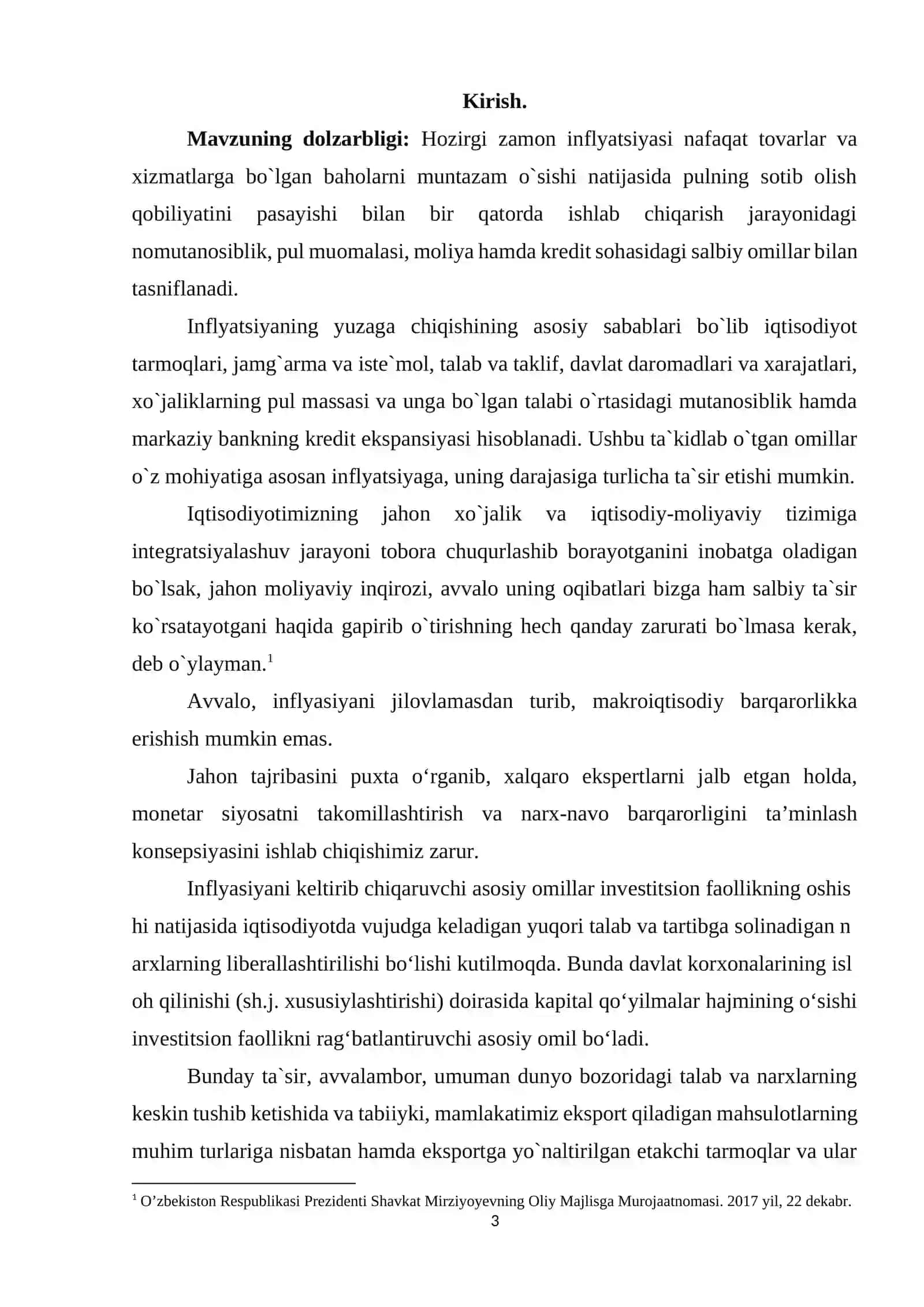 Inflatsiya, uning kelib chiqishi sabablari va oqibatlari 2