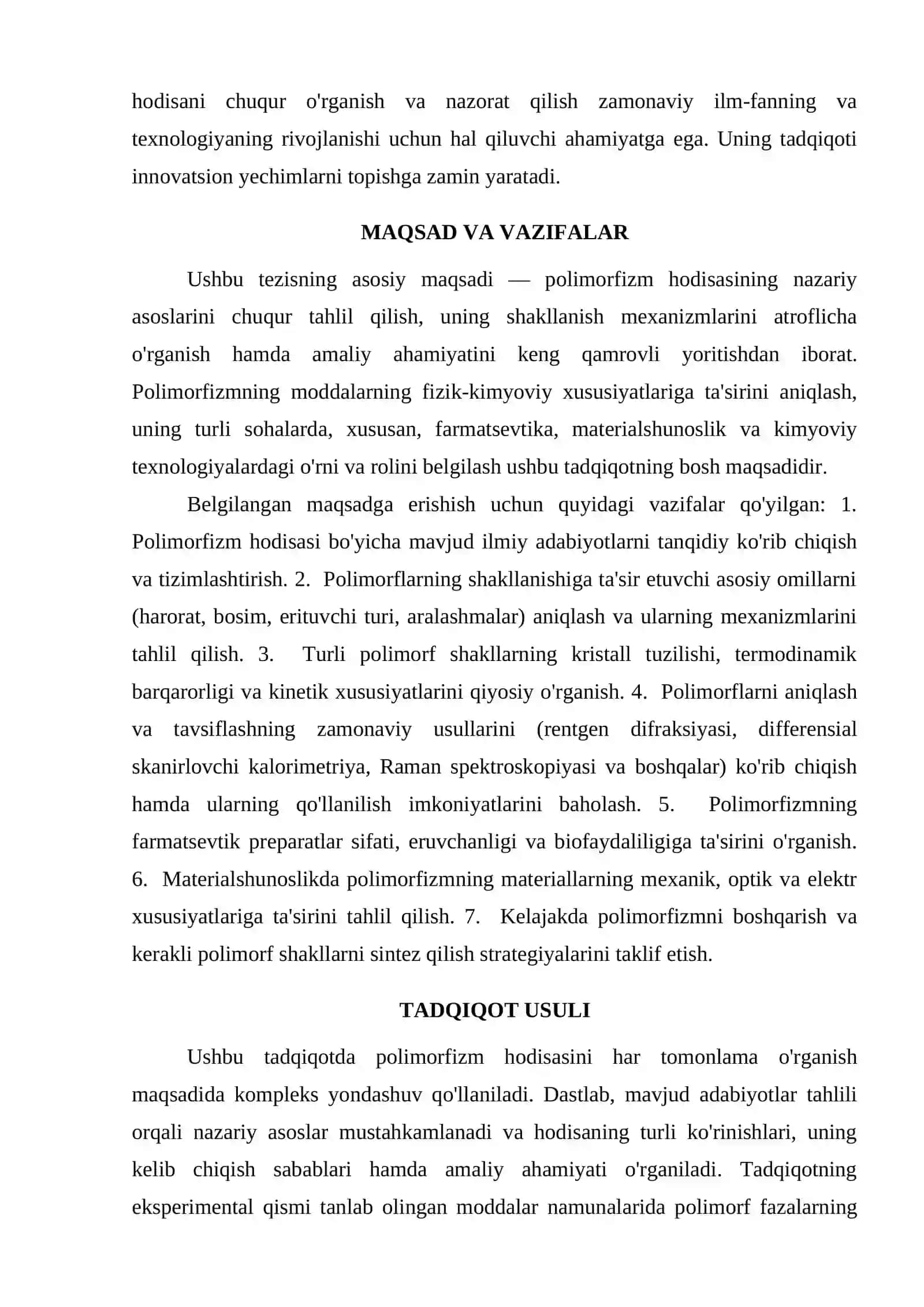 Polimorfizm Hodisasi 2
