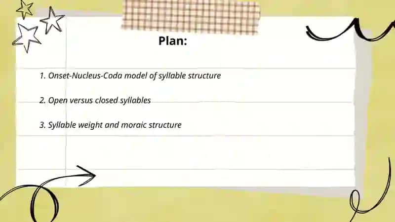 Syllable formation and syllable division 2