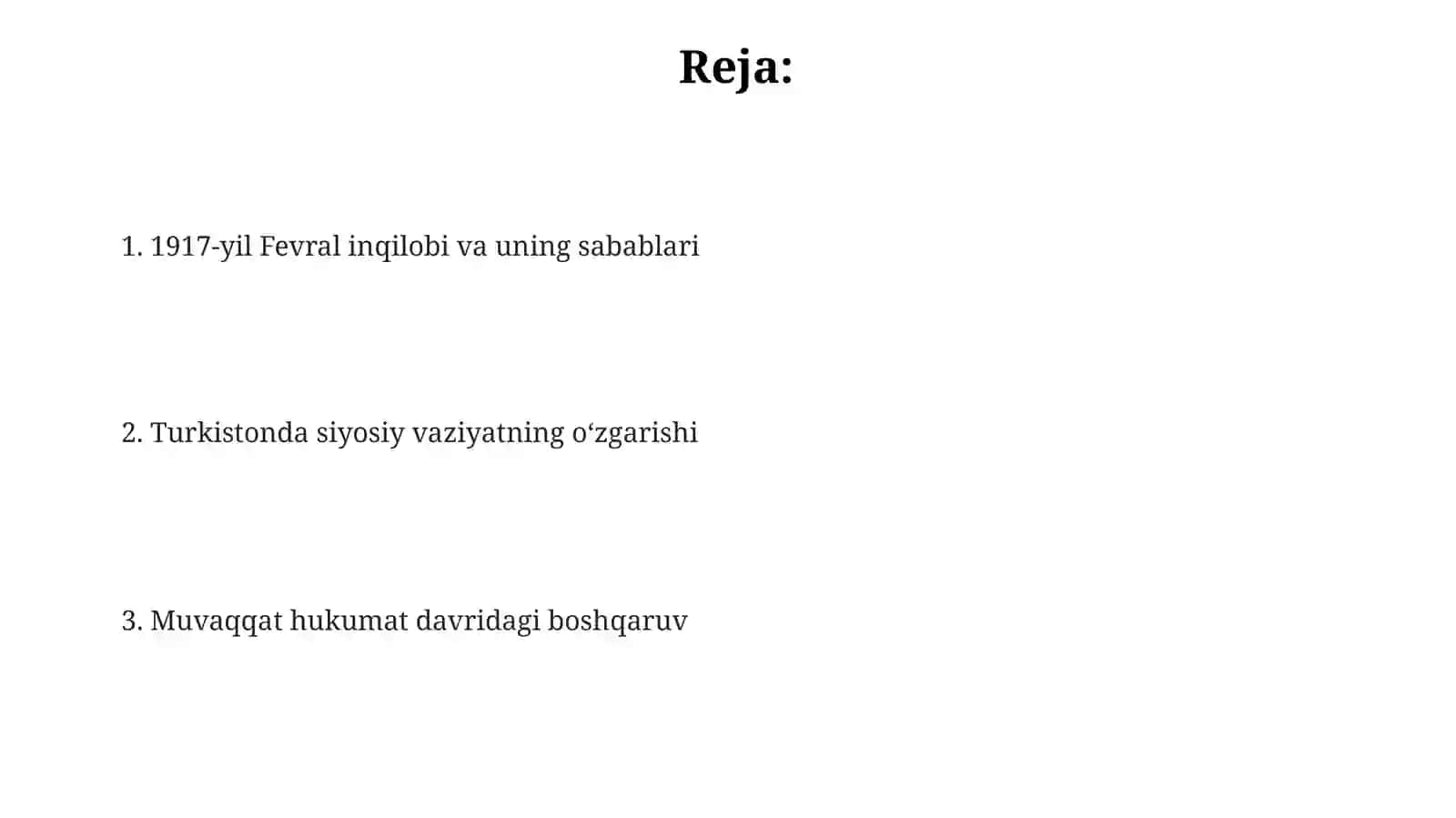 Turkiston oʻlkasi 1917-yil fevral-oktyabr oraligʻida 2