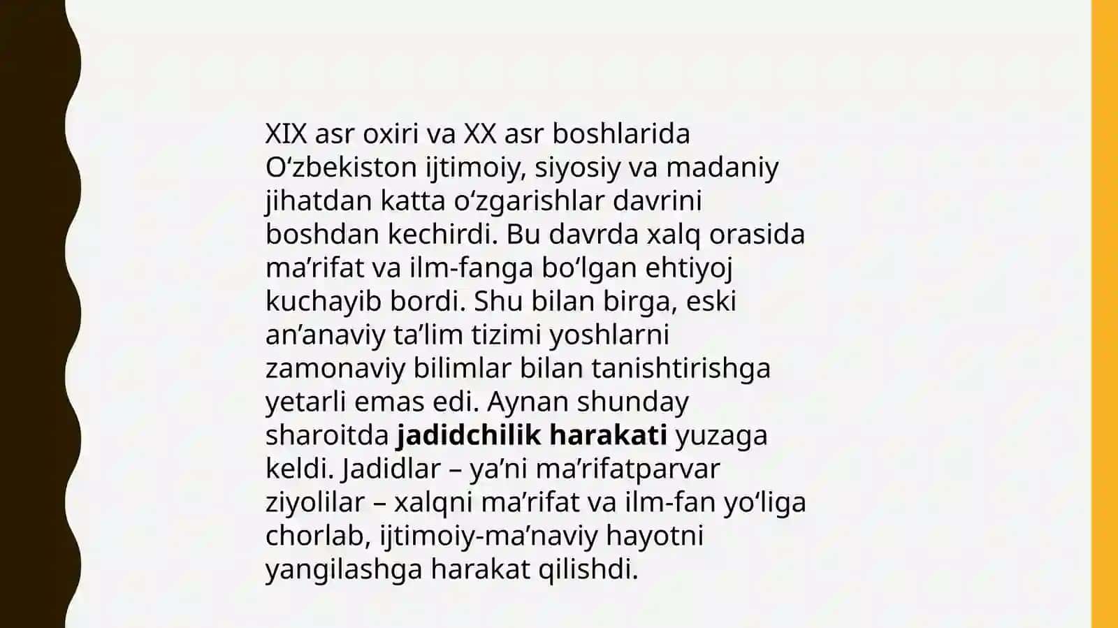 Jadidchilik harakati va uning maqsadi 2