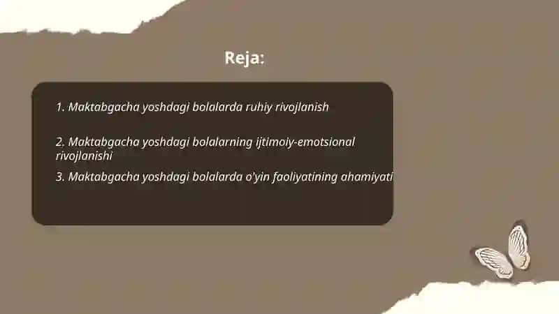 Maktabgacha yoshdagi bolalar pusihalogiyasi 2