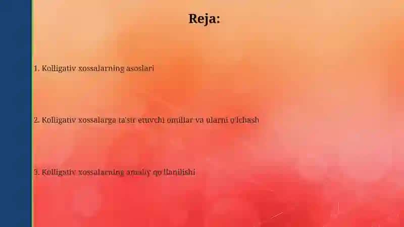 Eritmalarning kolligativ xossalari 2
