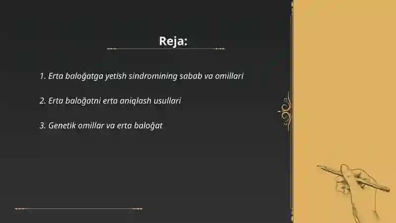 Erta baloğatga yetish sindiromi 2