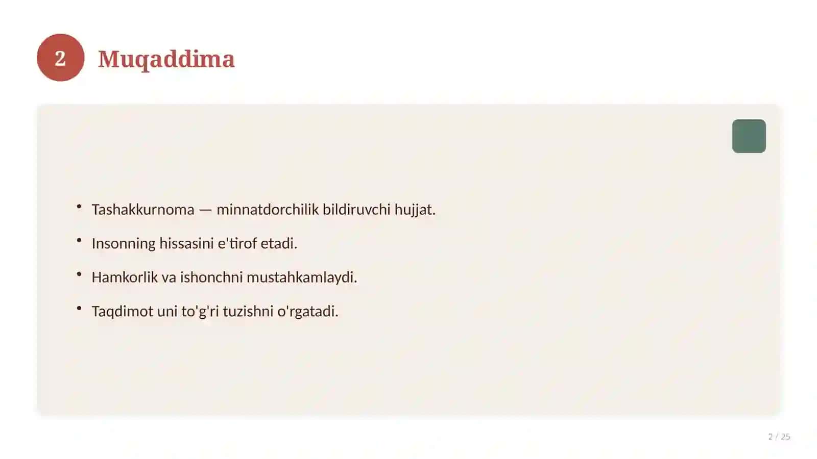 Tashakkurnoma 2 2