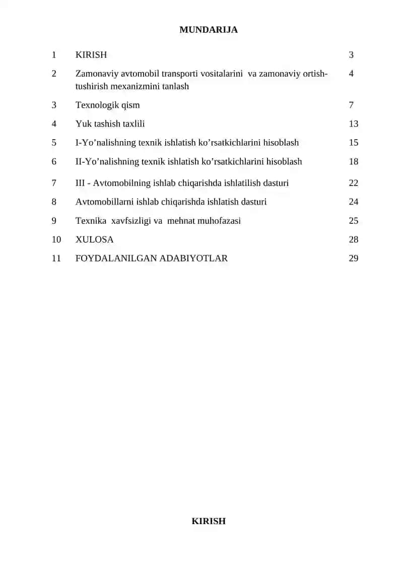 Logistika va transport texnologiyalari 2