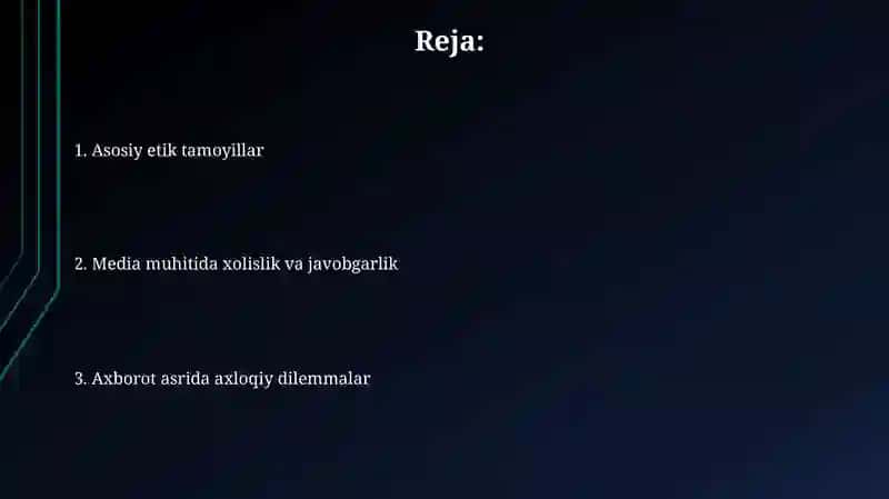 Media muhitda ahloqiy tamoyillar 2