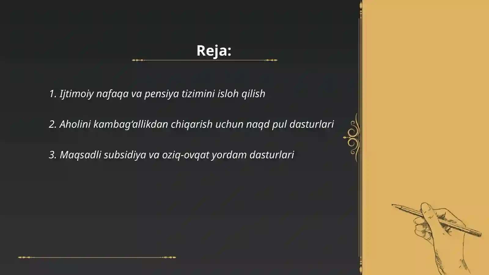 Sotsial dasturlar 2