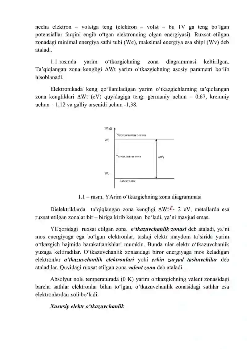 Yarim o‘tkazgich va yarim o‘tkazgichli asboblar 2