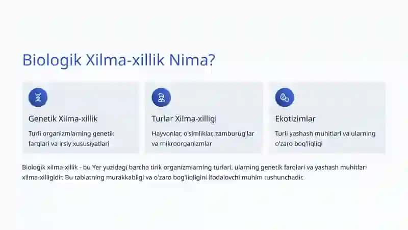 Biologik Xilma-xillik 2