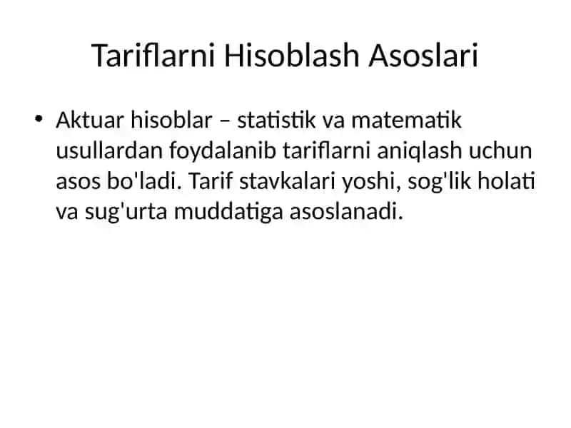 Hayotiy Sug'urta Tarmog'i 2
