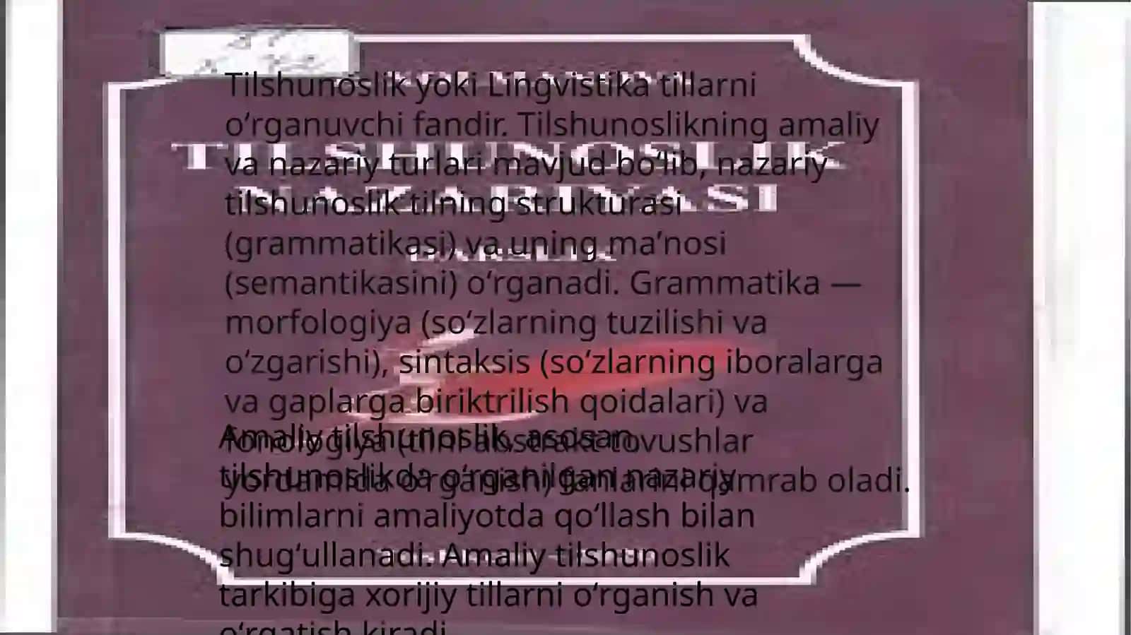 Tilshunoslik va Mantiq munosabatlarini Venn diagrammasi yordamida tushuntirish 2