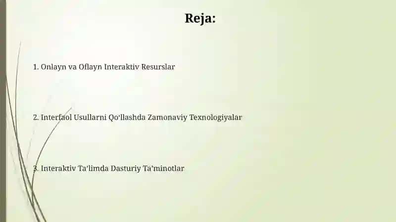 Ta'limda interfaol metodlarni qo'llash texnalogiyalari 2
