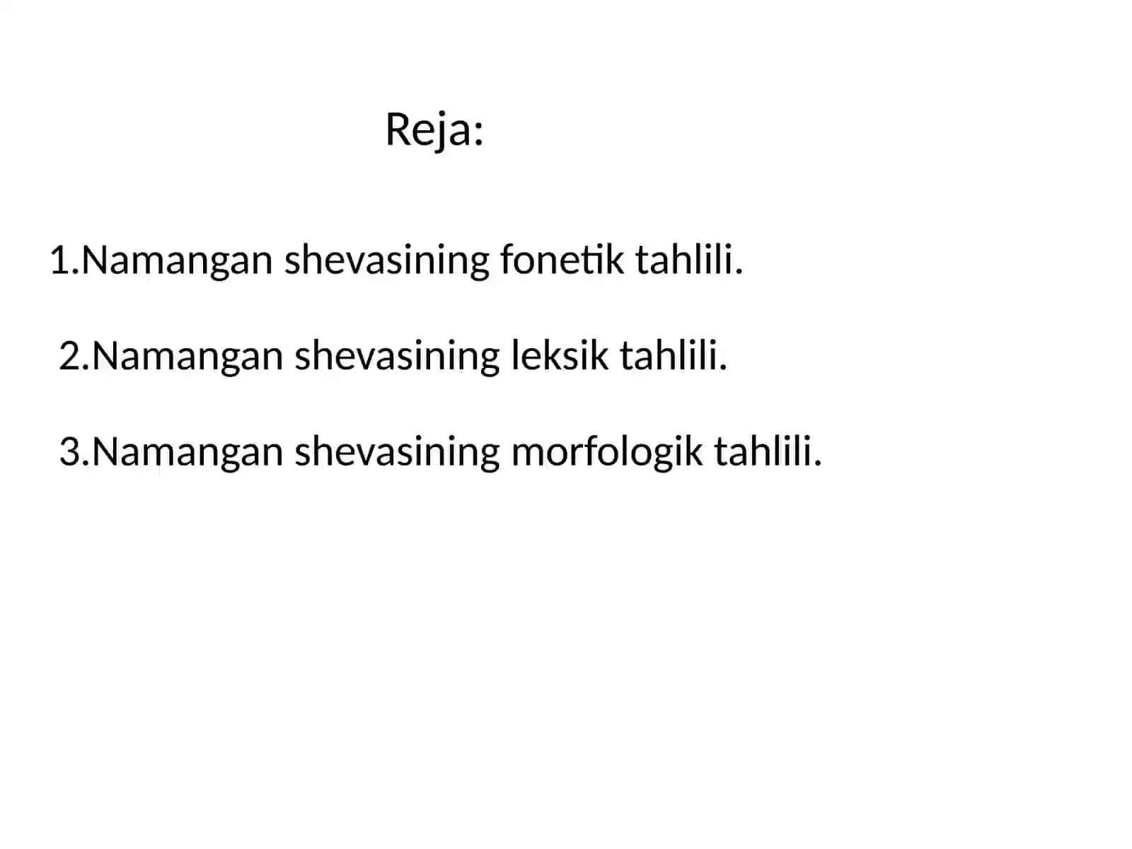 Namangan shevasining fonetik, leksik va morfologik tahlili 2