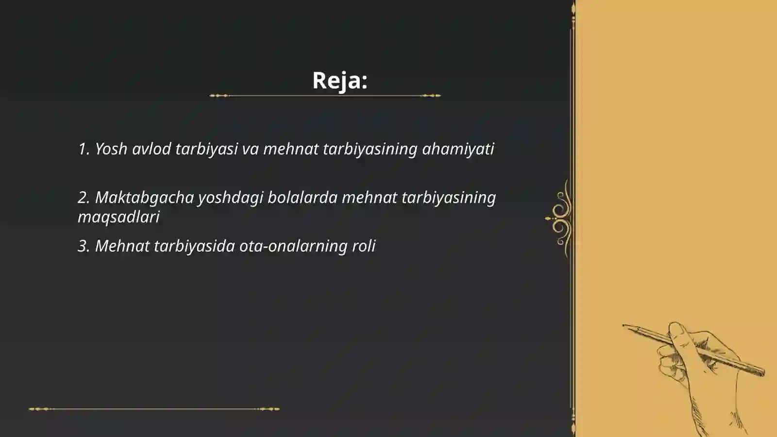 Mehnat Tarbiyasi 2