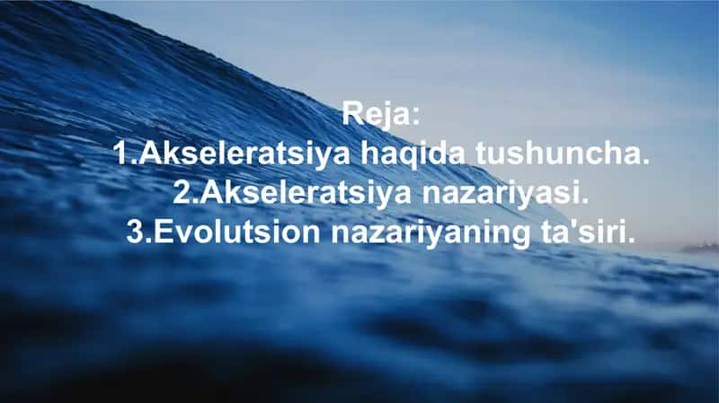 Evolyutsiya nazariyasi slaydi 2
