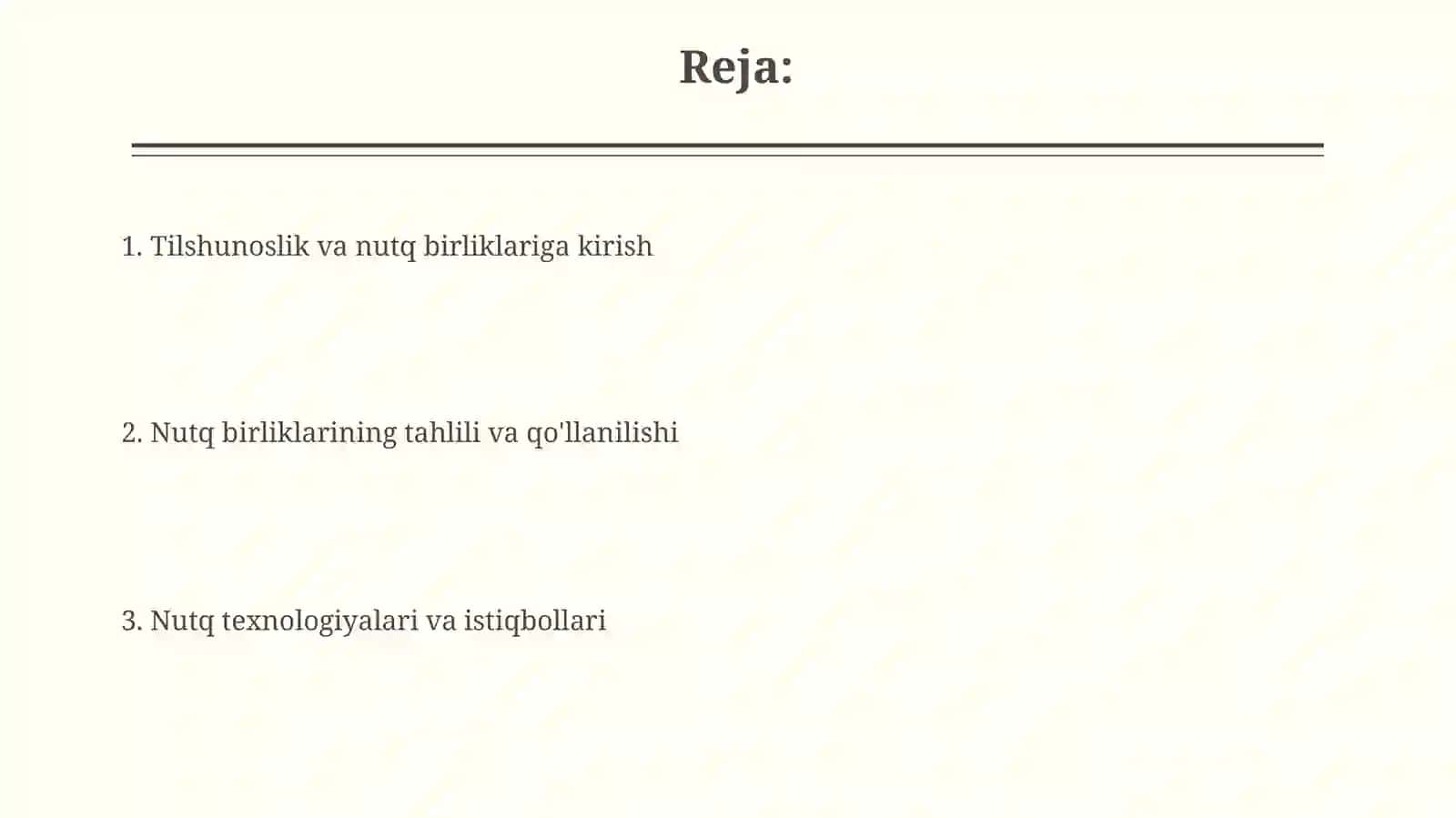 Lisoniy va nutqiy birlik 2