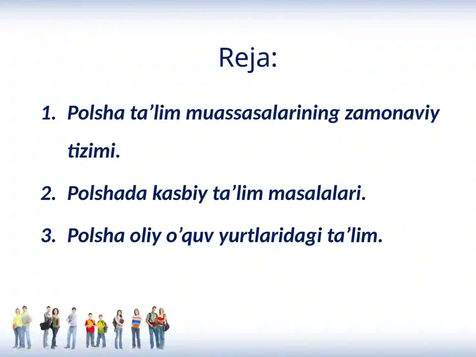 Polsha ta’lim tizimi 2