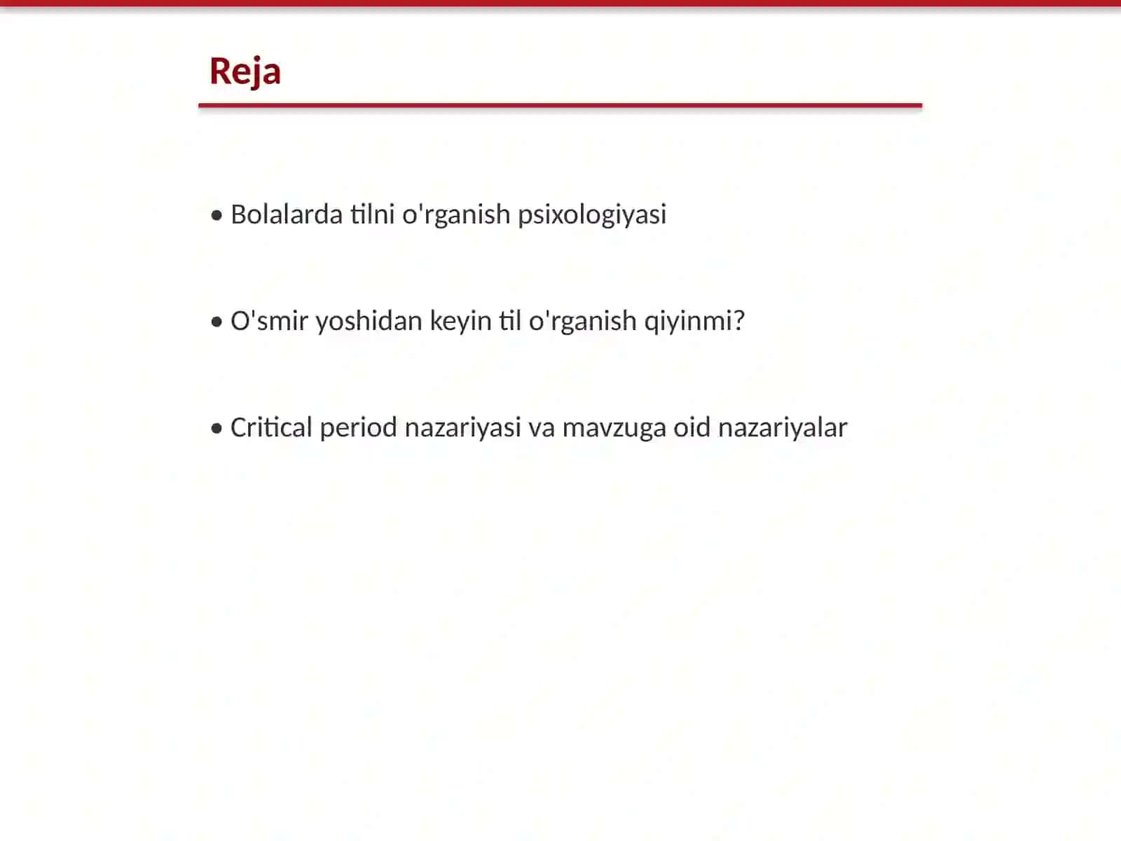 Bolalarda tilni o'rganishning bosqichlari 2
