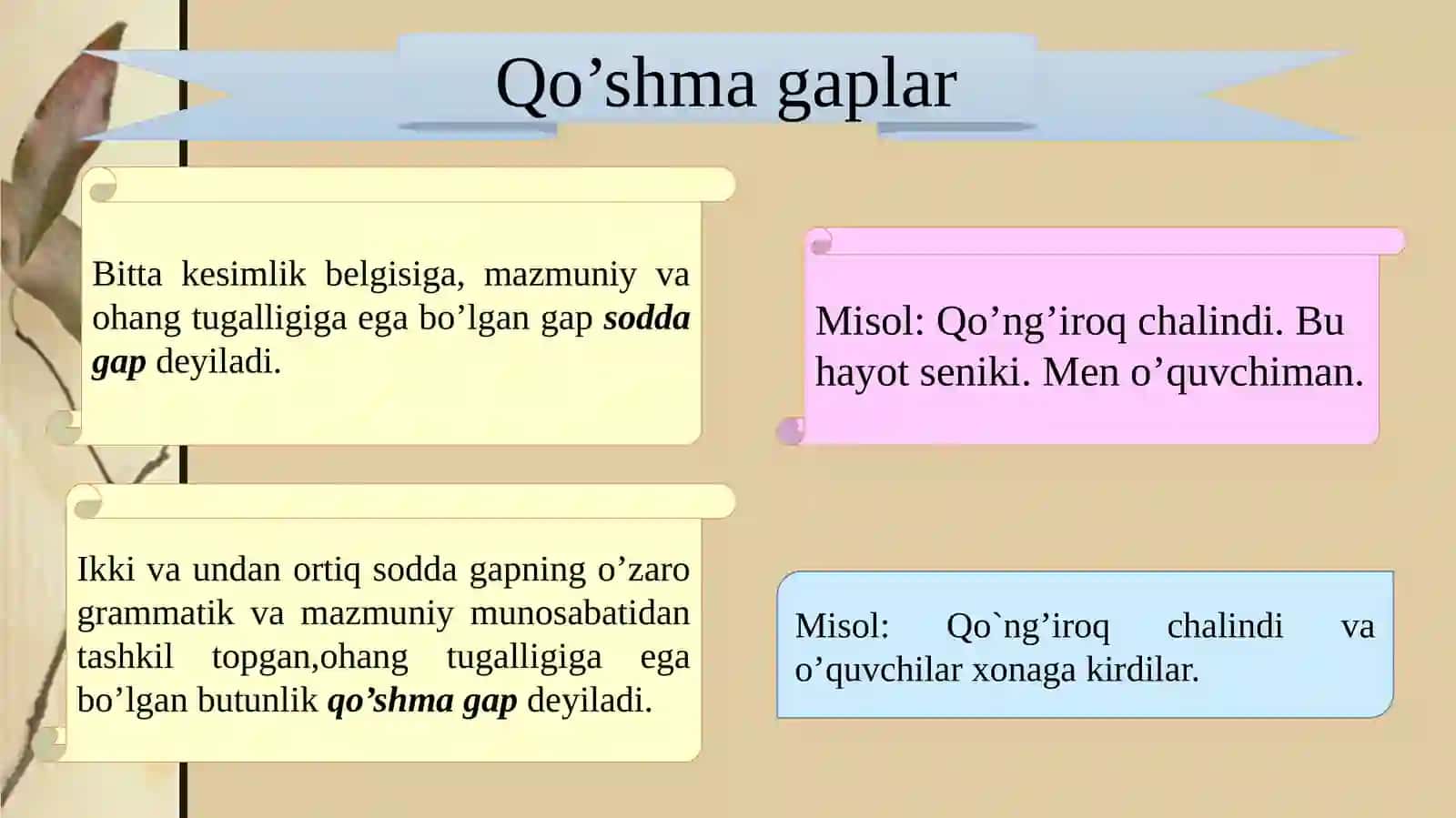 Qo’shmagaplar 2