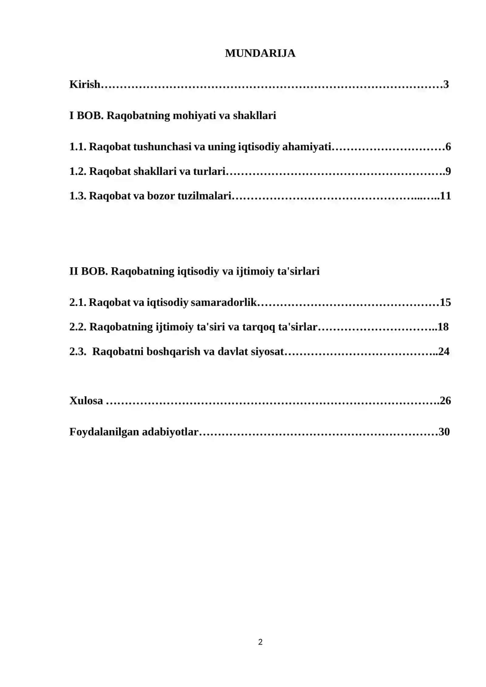 Raqobat kurashining shakillari va usullari 2