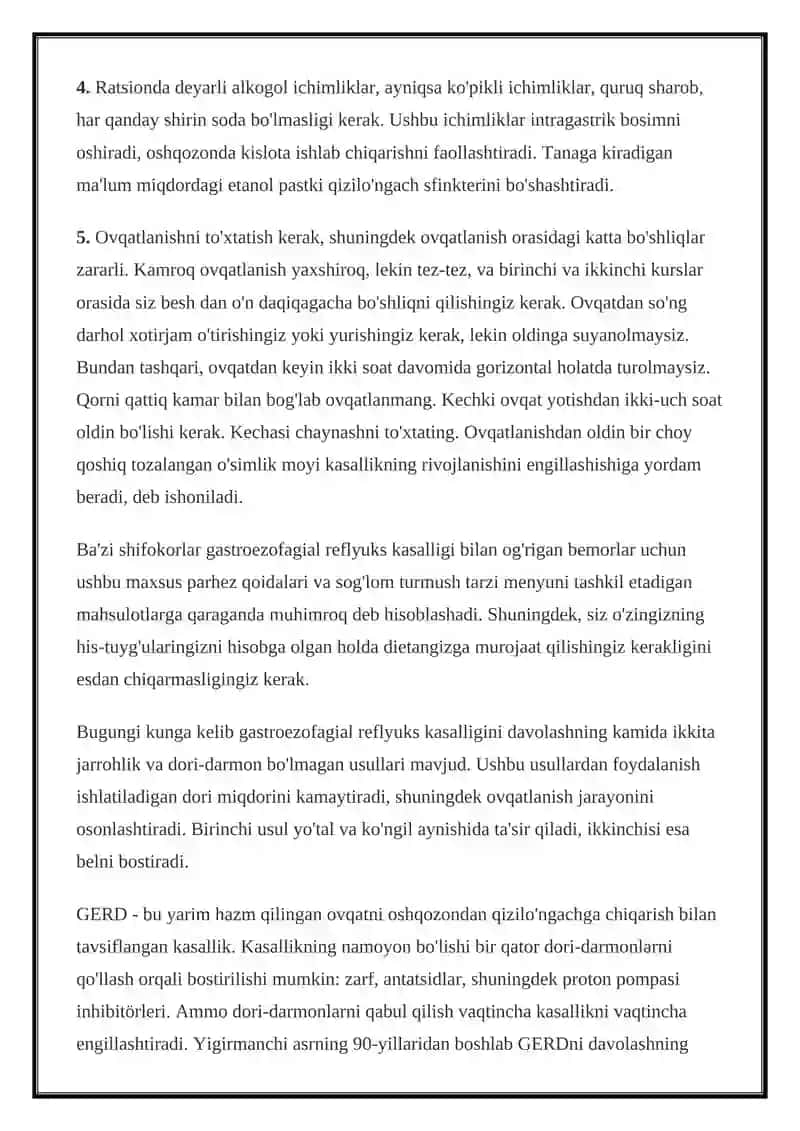 Gastroezofagial Reflyuks Kasalligining Belgilari 2