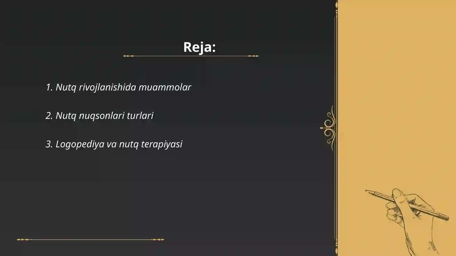 Nutq kamchiligiga ega bo'lgan bolalar uchun maxsus muasasalar tizimi 2