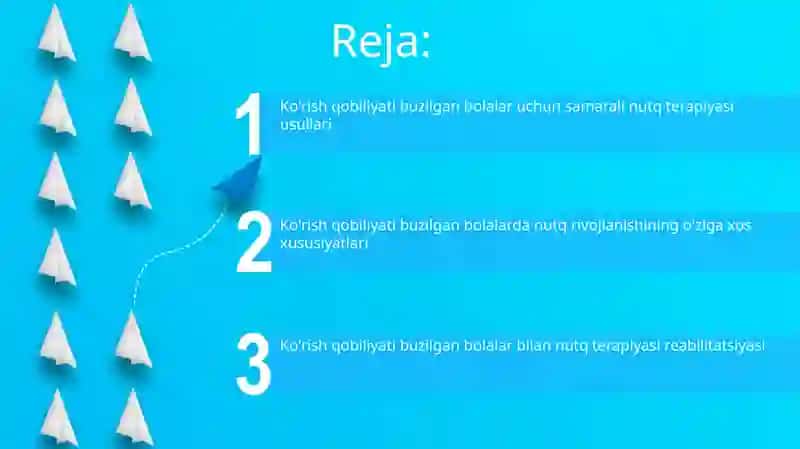 Ko'rish qobiliyati buzilgan bolalar uchun samarali nutq terapiyasi usullari 2