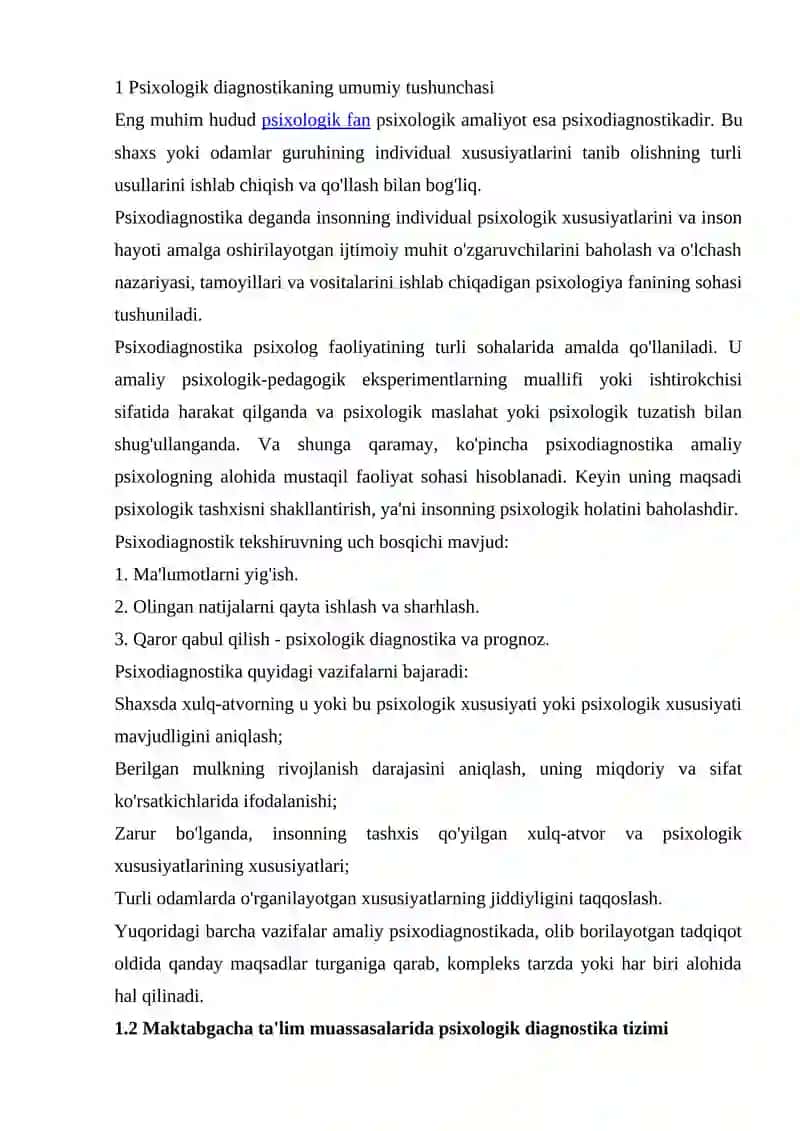 BOLA SHAXSIY RIVOJLANISHINING PSIXOLOGIK KO'RSATKICHLARI 2