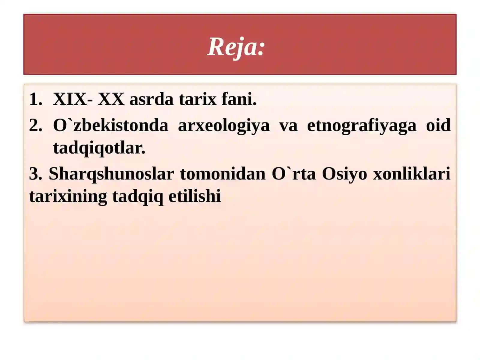 Sovеt davrida O`zbеkistonda tarix fani 2