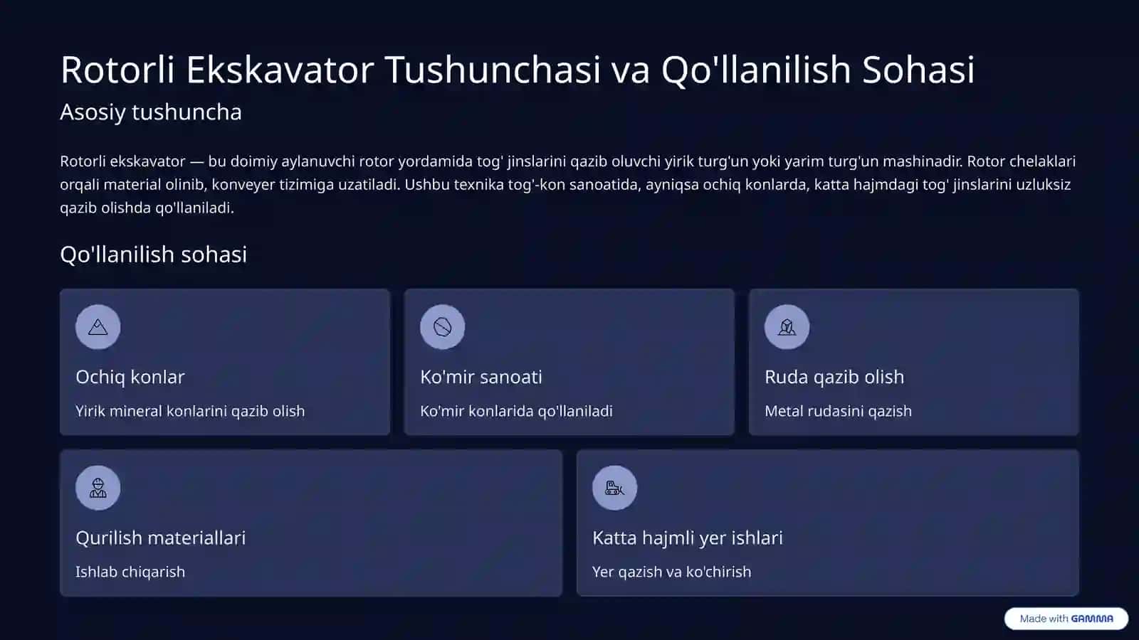 Rotorli Ekskavatorlarni Avtomatik Boshqarish 2
