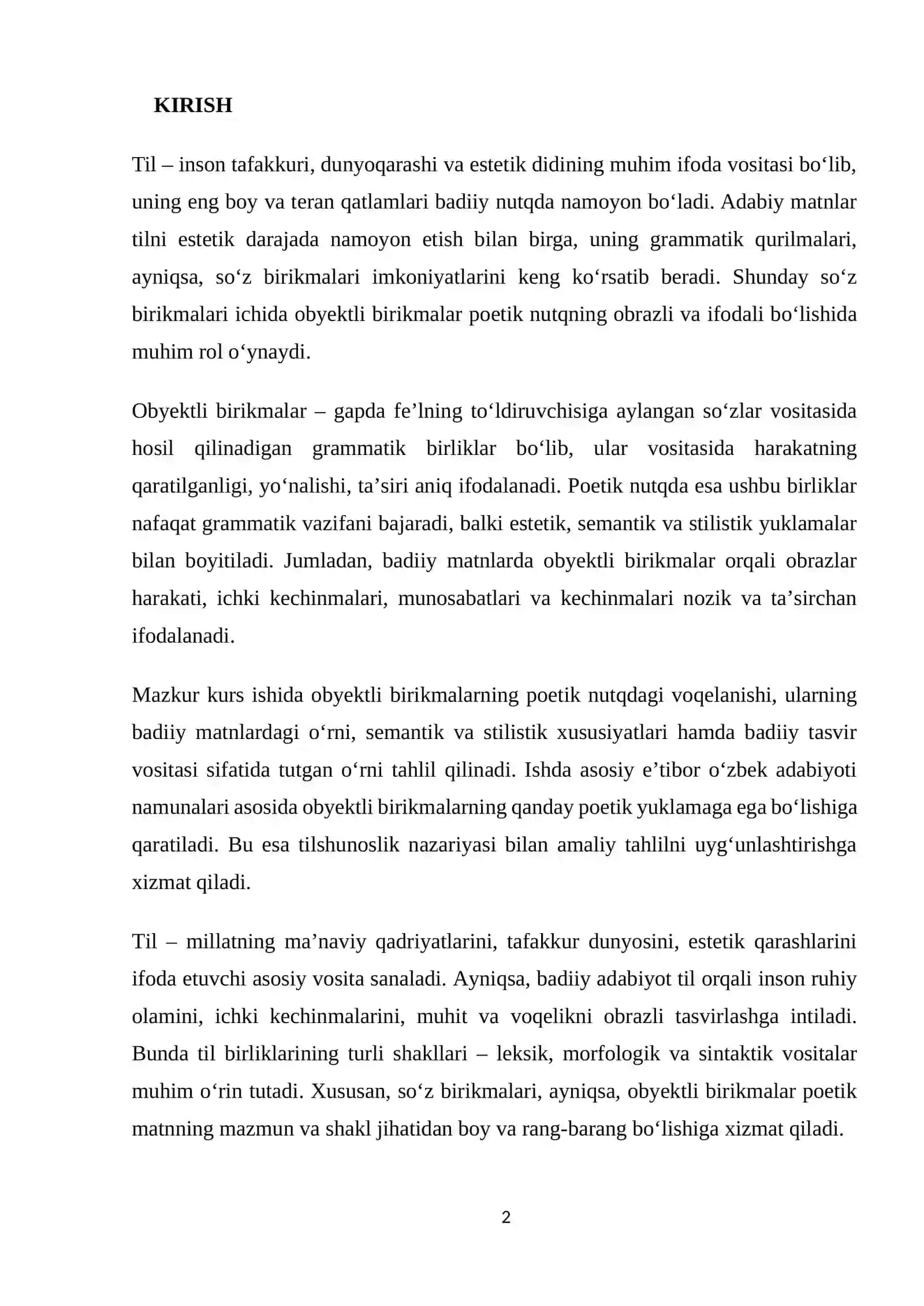 Undalmalarning poetik nutqda voqelanishi (A.Oripov she’rlari misolida) 2
