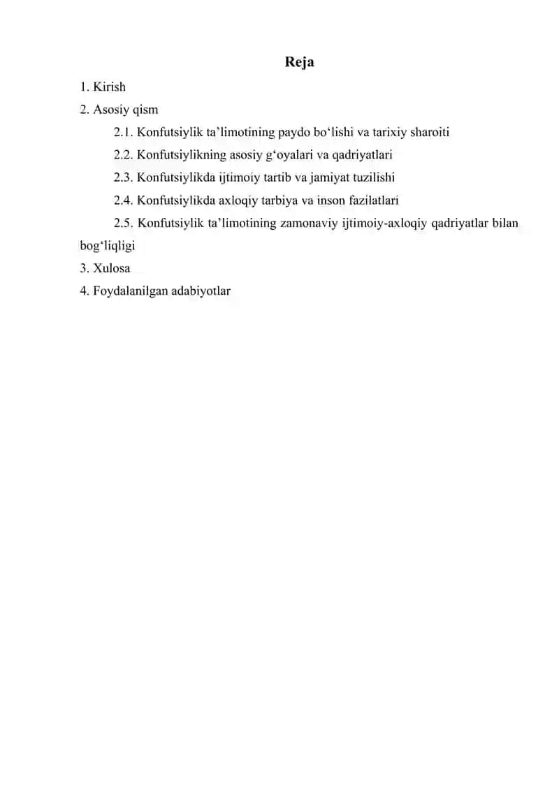 Konfutsiylik ta'limotida ijtimoiy-axloqiy masalalar 2