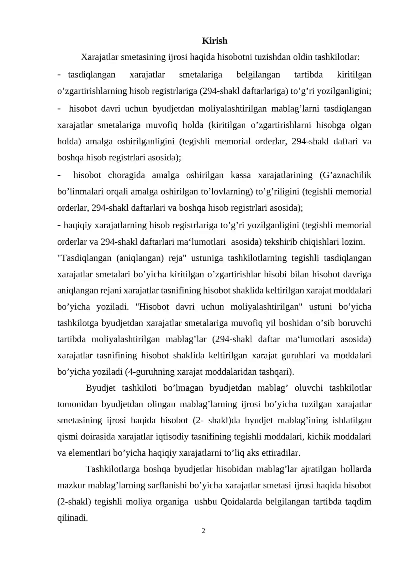 BEMS- KUTILMAGAN vaziyatlarning turlari va ularni aks ettirish: kutilmagan zararlar hisobi 2