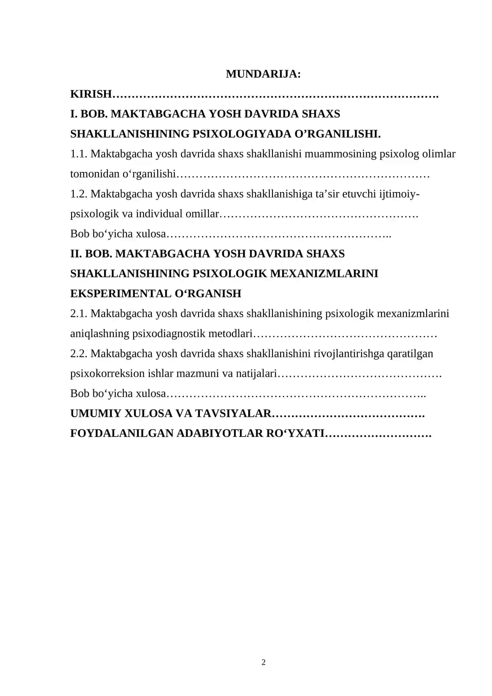 MAKTABGACHA YOSH DAVRIDA SHAXS SHAKLLANISHINING PSIXOLOGIK MEXANIZMLARI 2