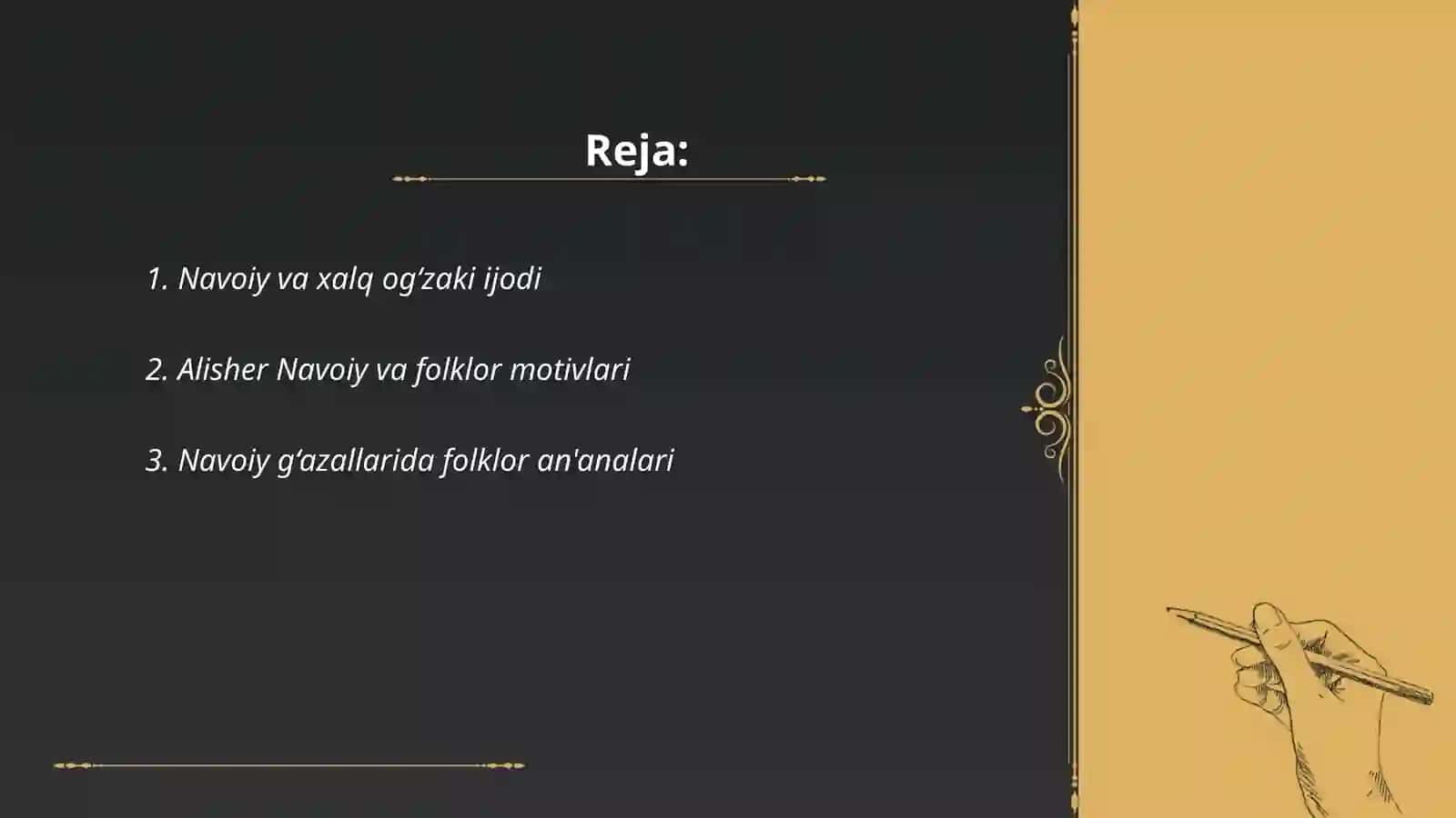 Navoiy ijodida folklor an'analari 2