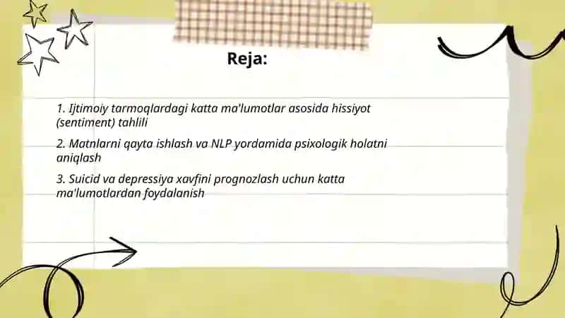 Ijtimoiy tarmoqlardagi katta ma'lumotlar asosida hissiyot tahlili 2