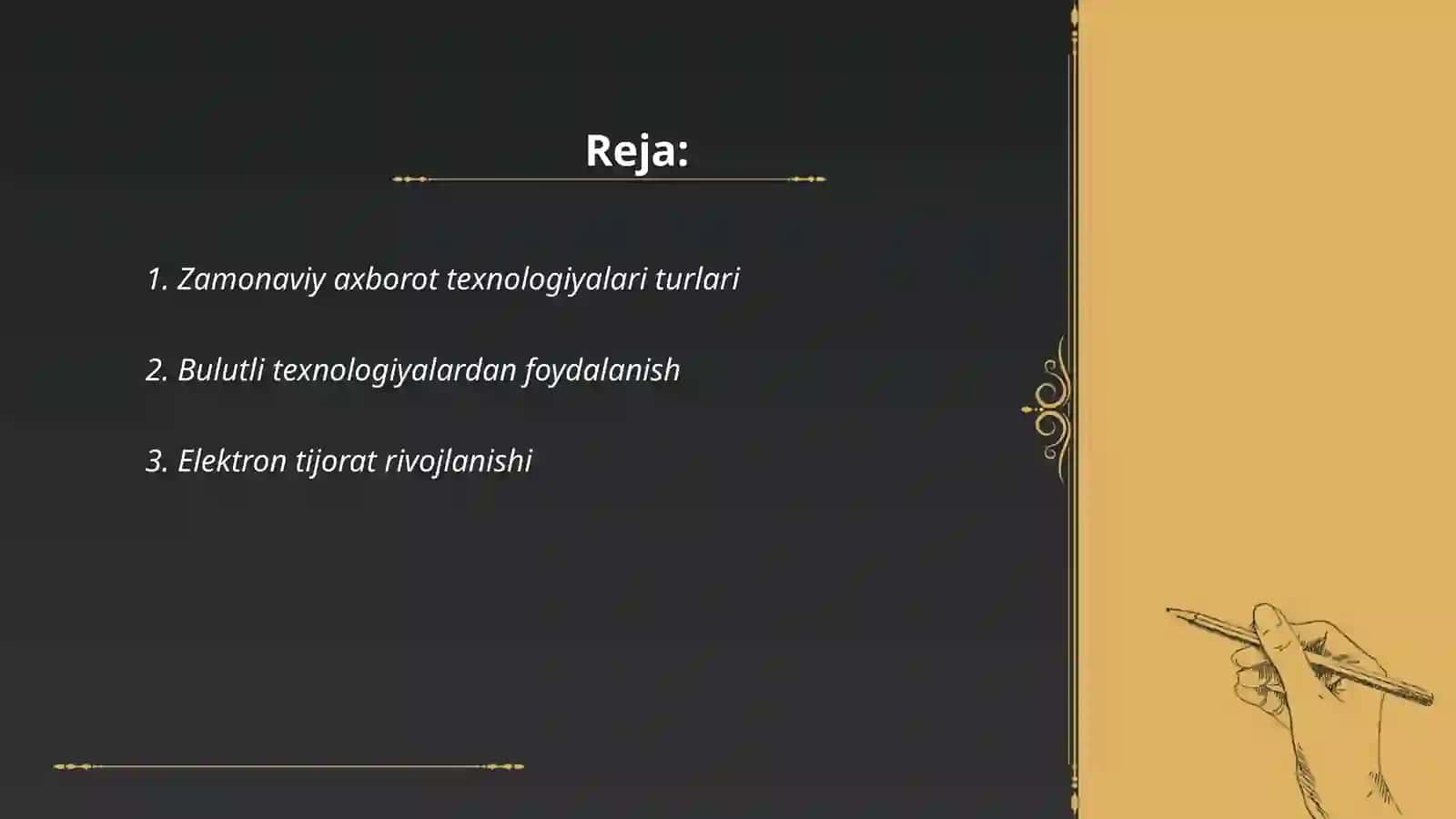 Zamonaviy axborot texnologiyalari turlari 2
