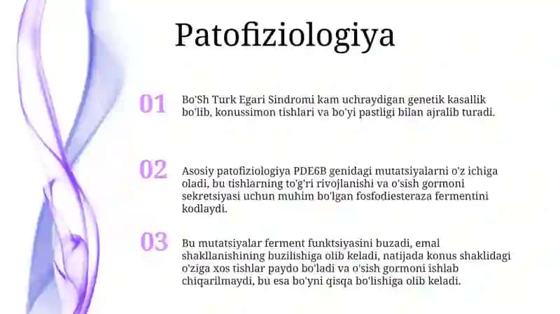 Bo'Sh Turk Egari Sindromi 2