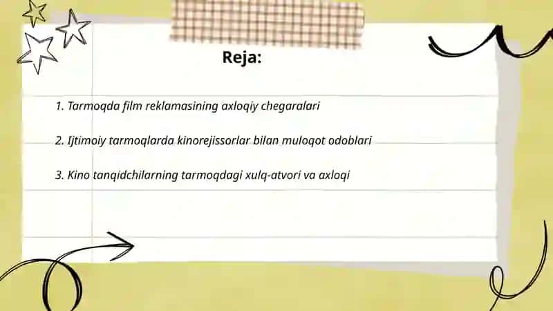 Tarmoqda film reklamasining axloqiy chegaralari 2