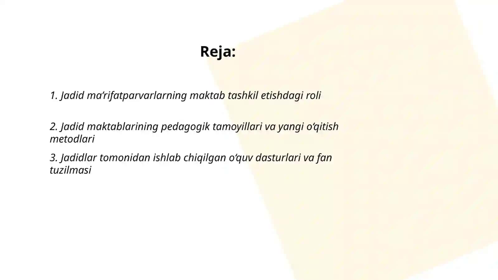 Jadid ma’rifatparvarlarining maktablar va maktab darsliklari yaratilishidagi xizmatlari 2