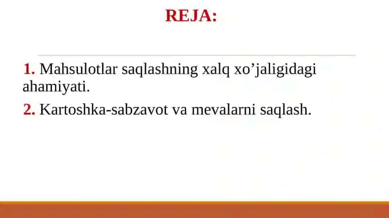 Qishloqxoʻjaligimahsulotlarinisaqlashdavaqaytaishlashdainavatsionbiotexnalogiyalar 2