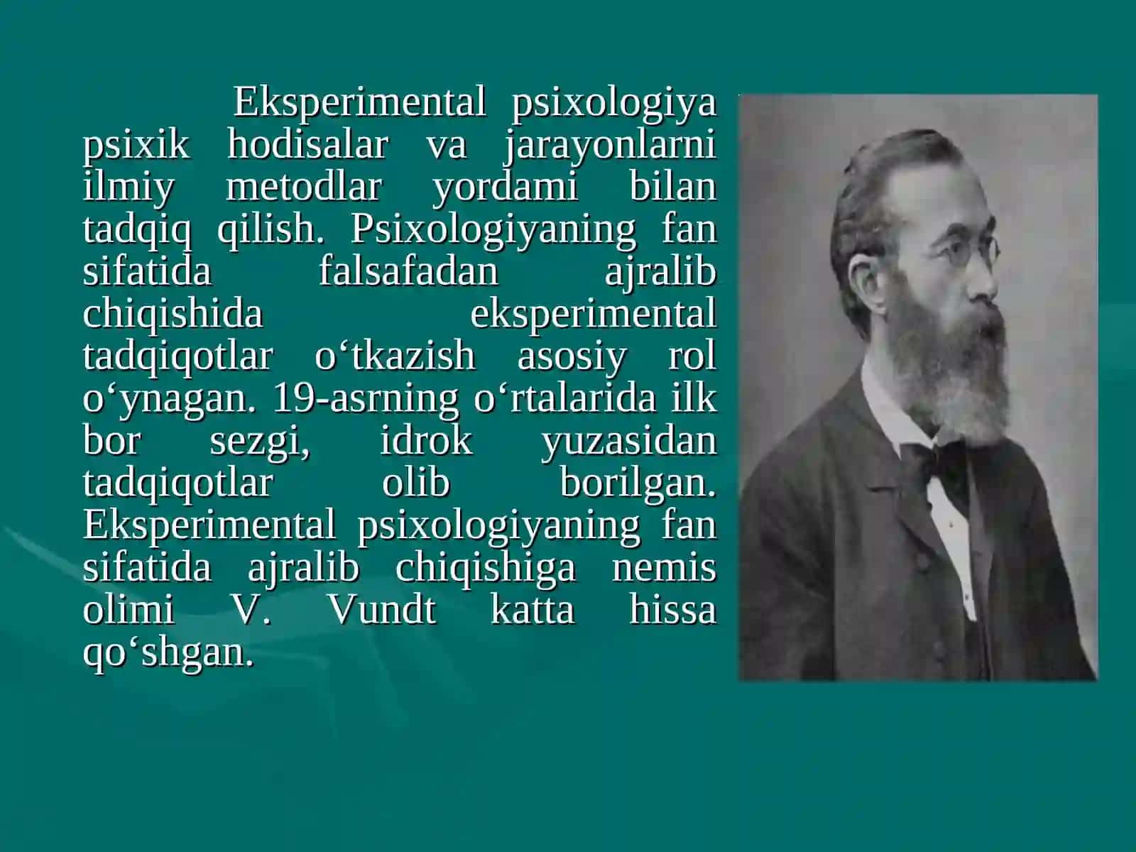 Psixologiyaning eksperimental asoslari 2