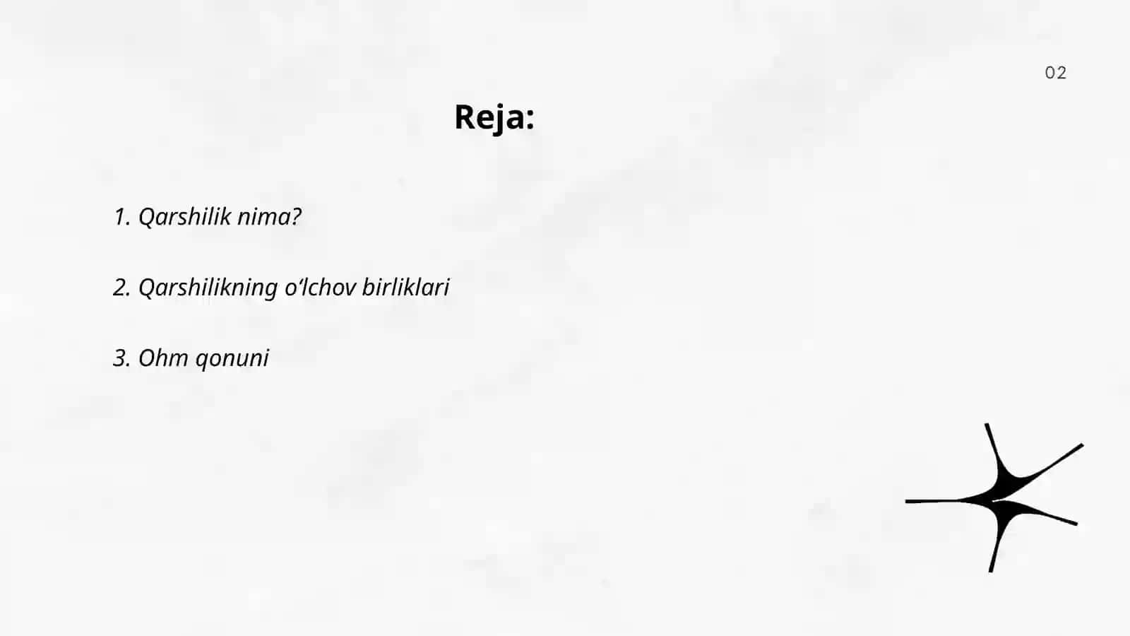 Qarshilik, Qarshilik birligi 2