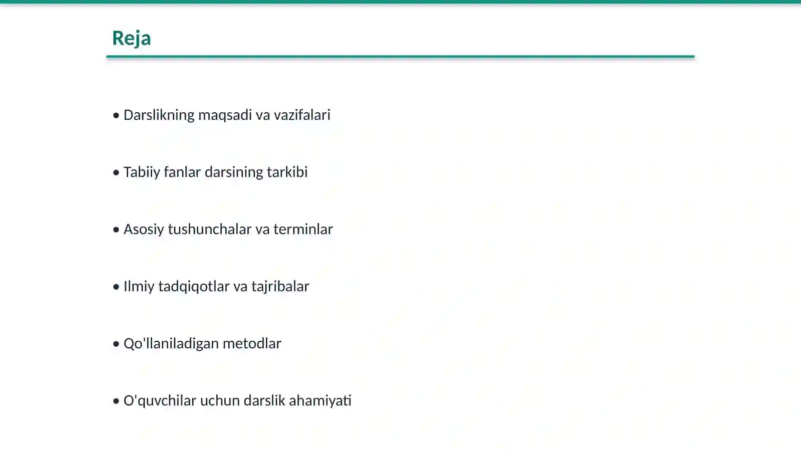 "Tabiiy fanlar" darsligi 2