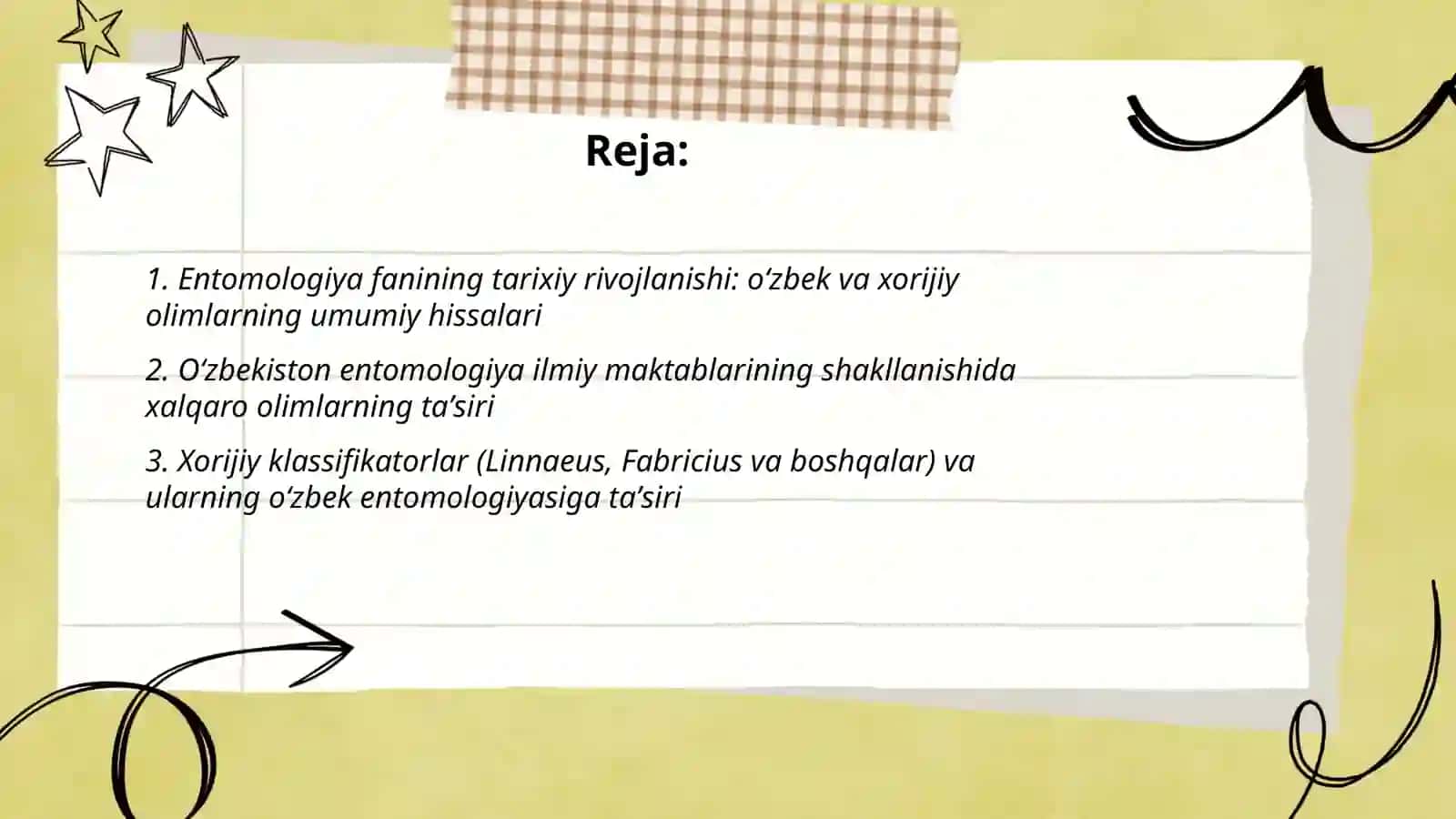 Entamalogiya fanining rivojlanishida oʻzbek va xorijiy olimlarning xissalari 2